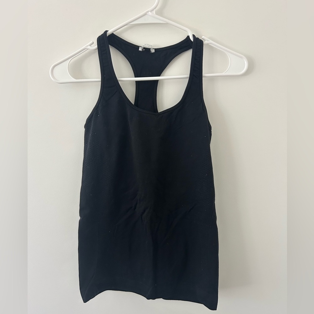 Zara Black Racerback Workout Tank Top